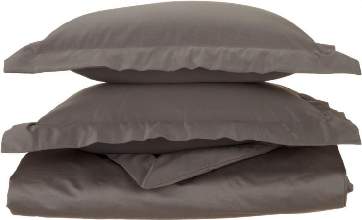 EgyptianLuxe™ 1200TC Solid Cotton Duvet Cover – King/California King