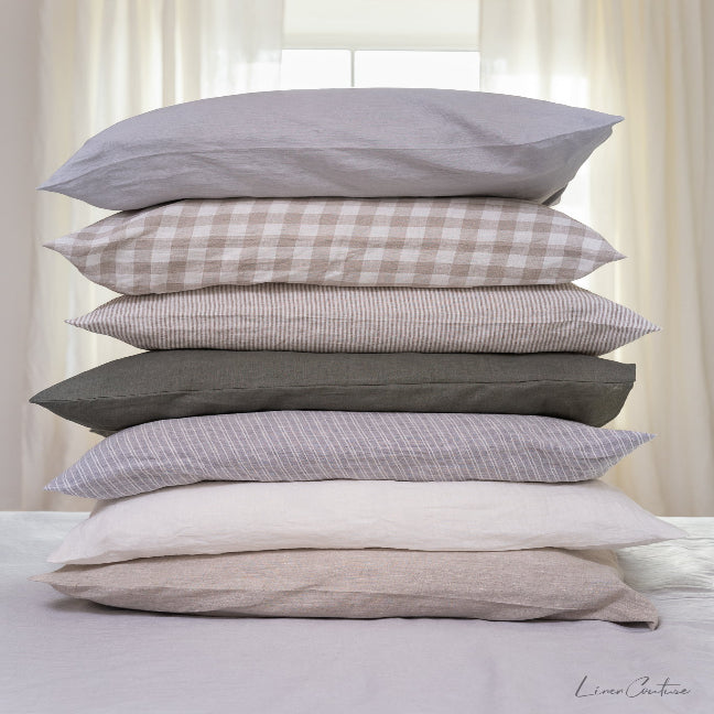 LinenEase™ Envelope Pillowcases – Soft & Breathable